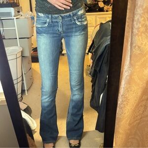 J&C Beverly embellished back pocket y2k jeans